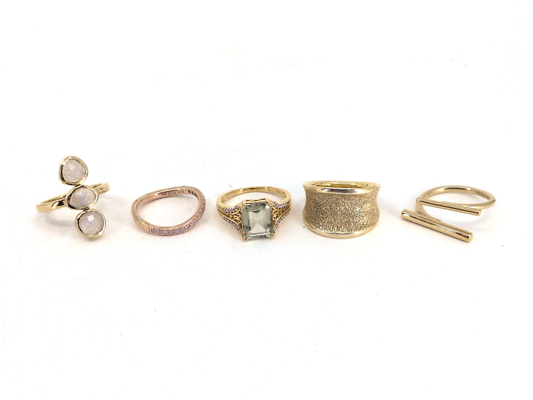 Los 39 – 5 Ringe, Silber 925