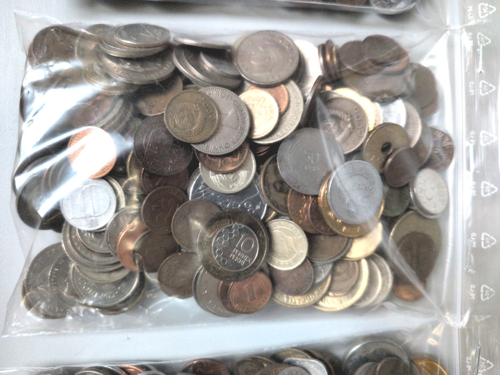 Los 184 – 1 kg Münzen