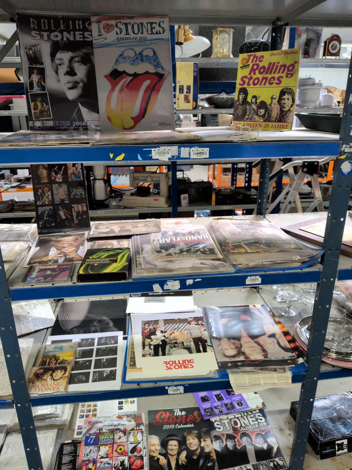 Los 1038 – 5 Fächer Rolling Stones