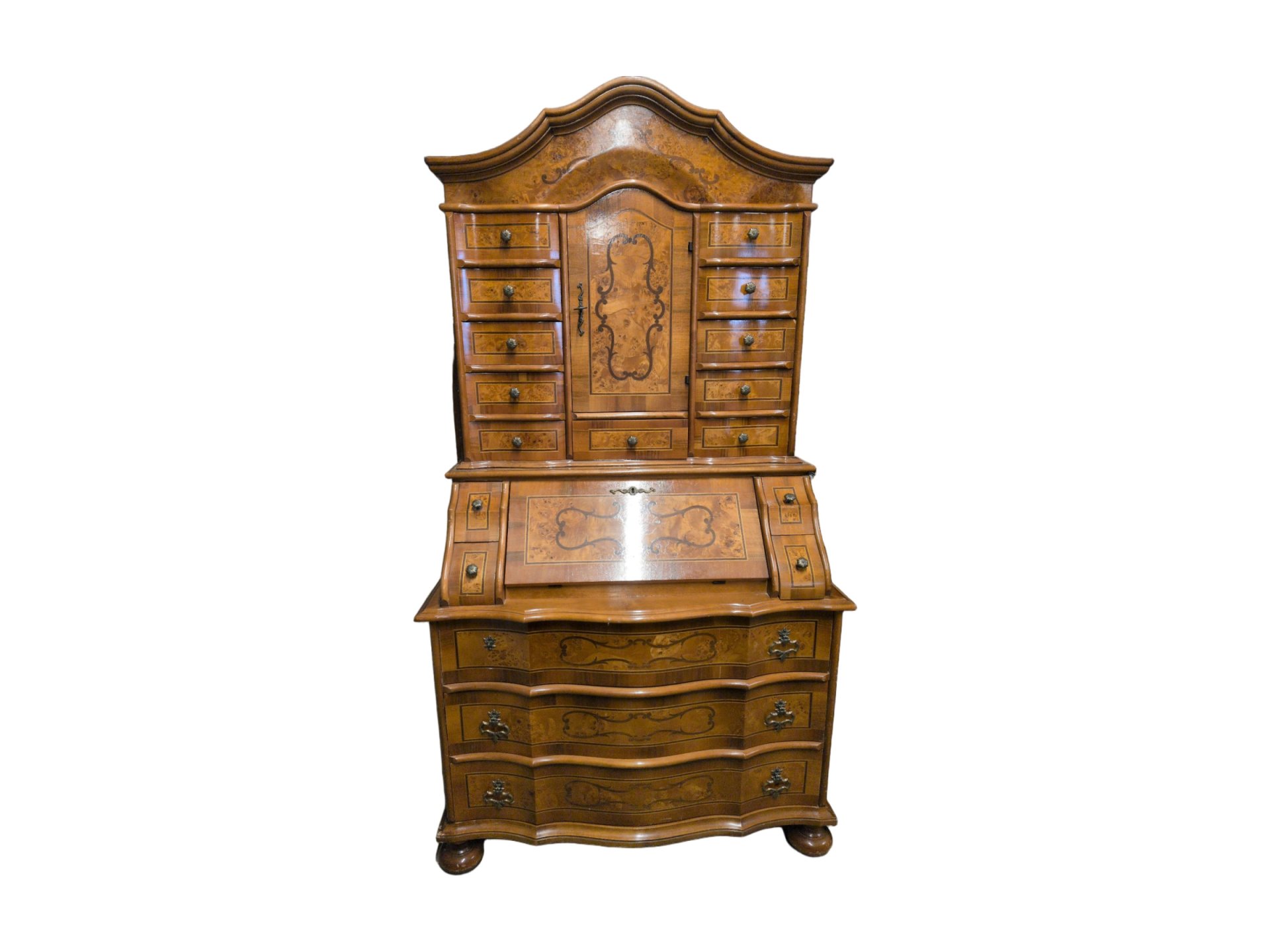 Los 1043 – 1 Barocksekretär, Holz