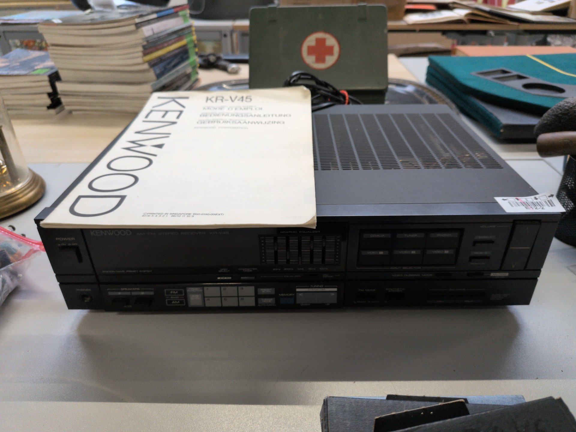 Los 147 – 1 Kenwood KR-V45 Ampli Tuner