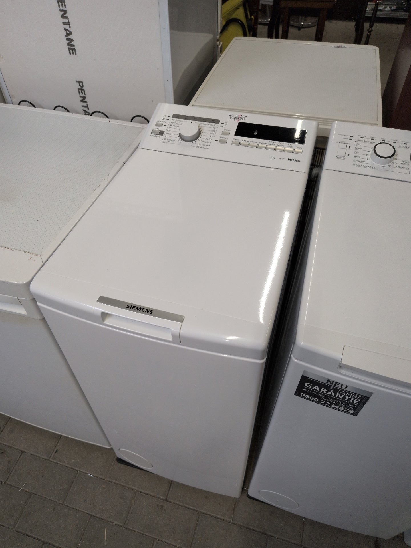 Los 1079 – 1 Waschmaschine, Siemens IQ 300