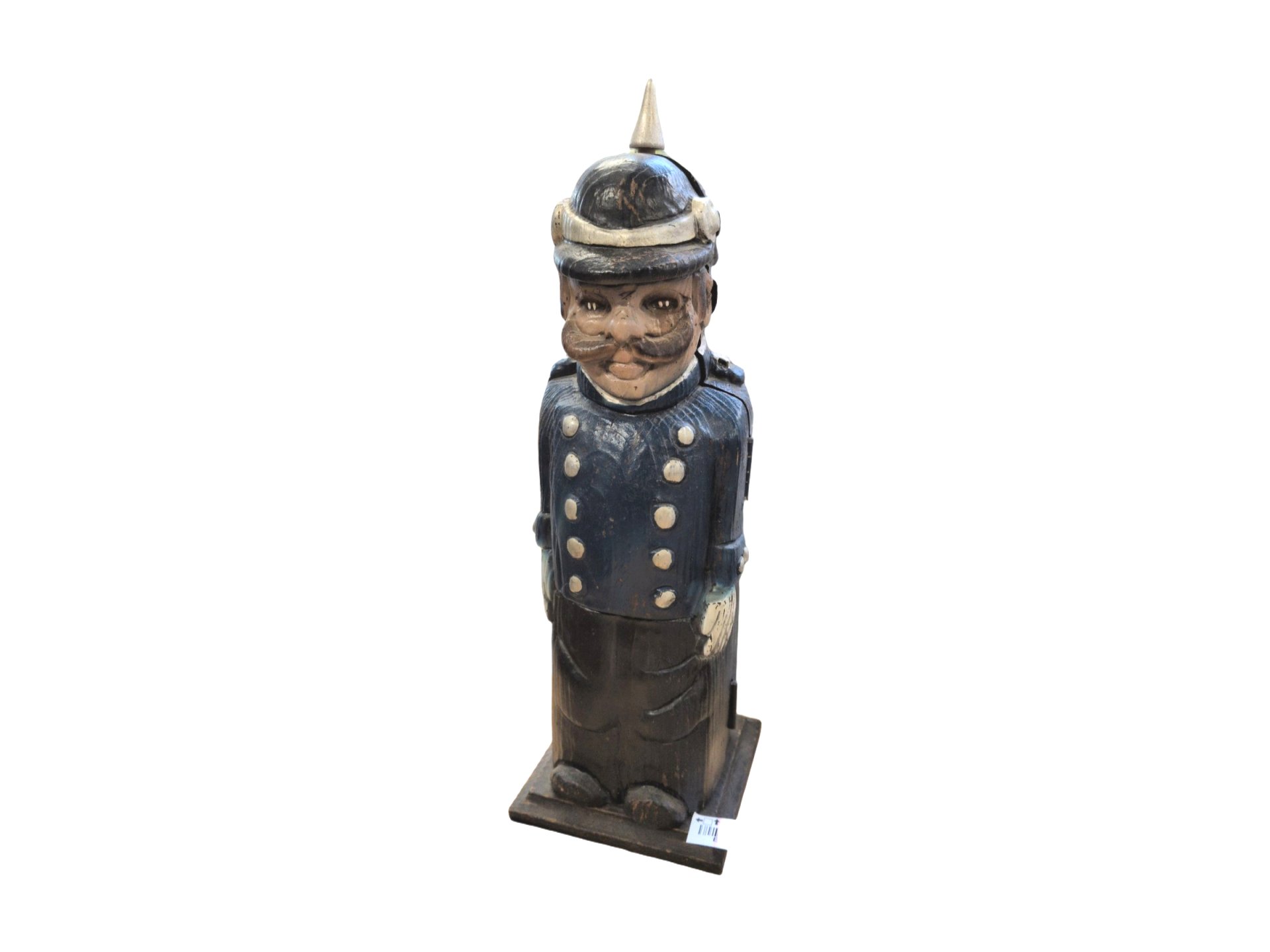 Los 140 – 1 Holzfigur, Hauptmann