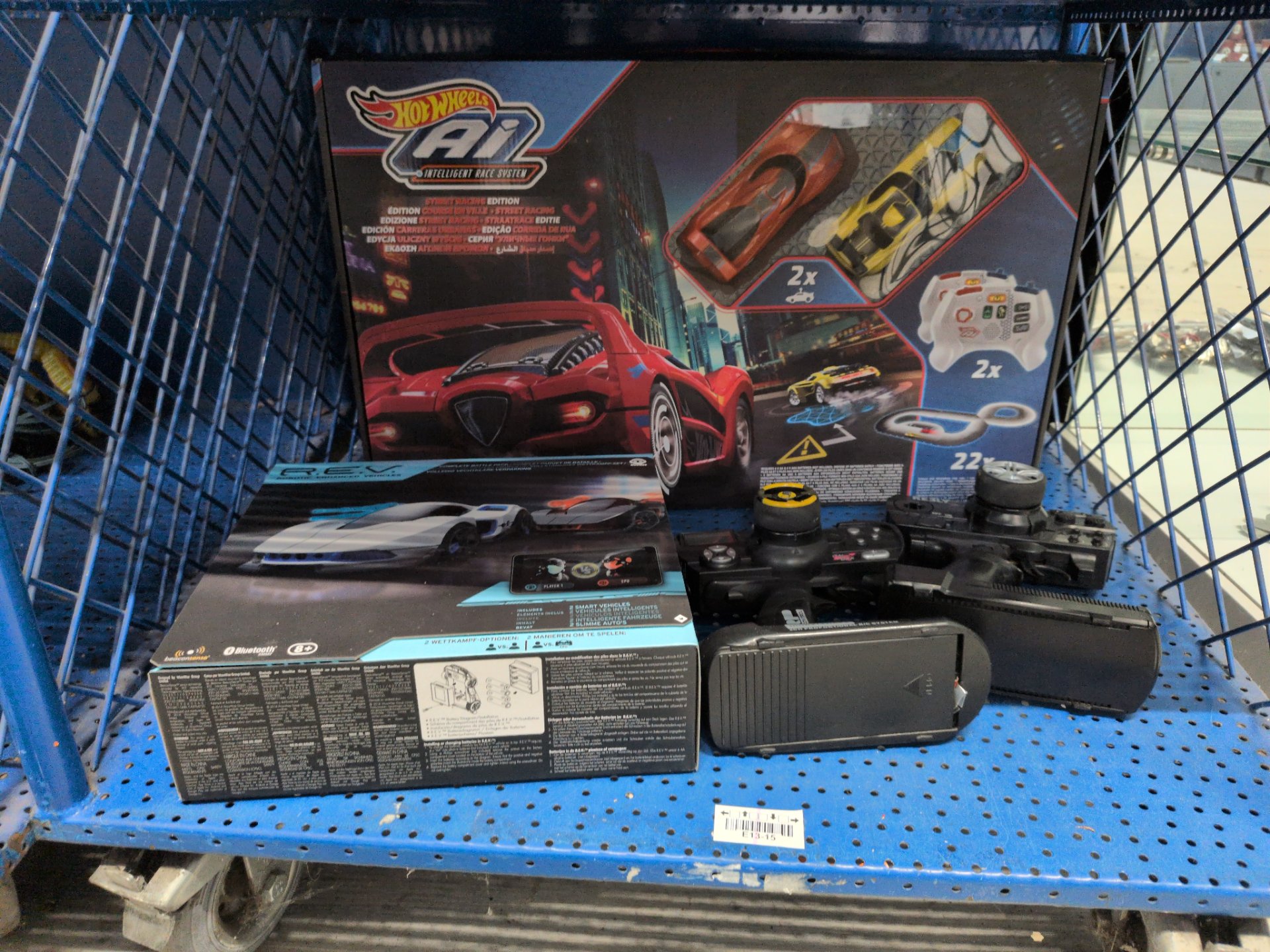 Los 214 – 2x KI-Rennbahn, Hot Wheels AI und WowWee