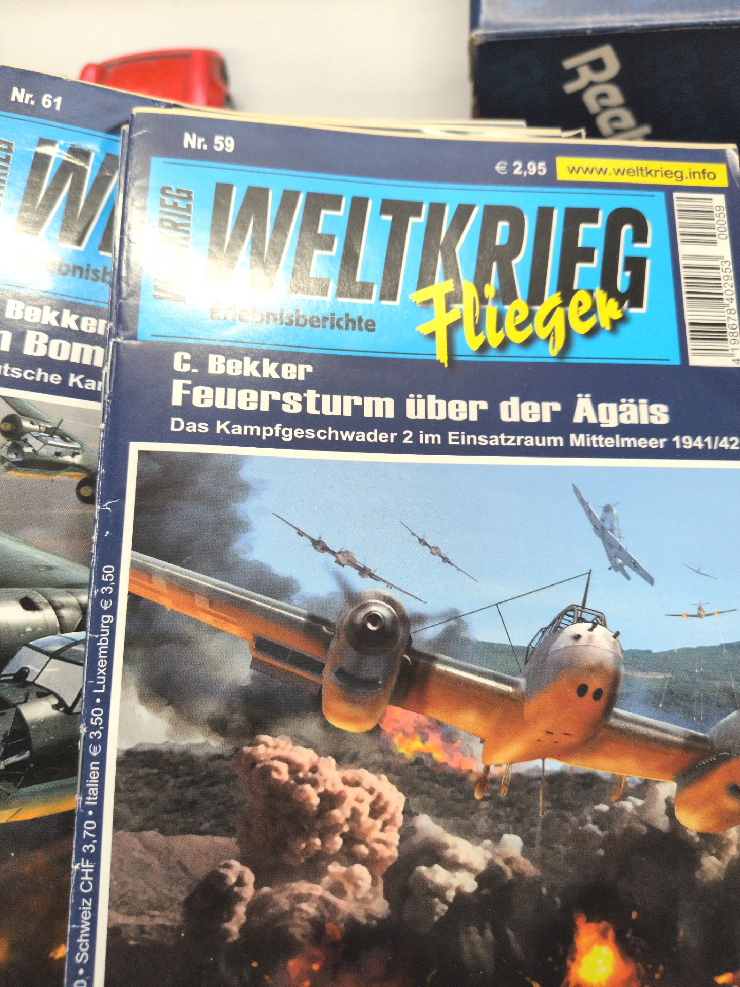 Los 194 – 1 Posten Millitär Hefte, Weltkrieg, Flieger