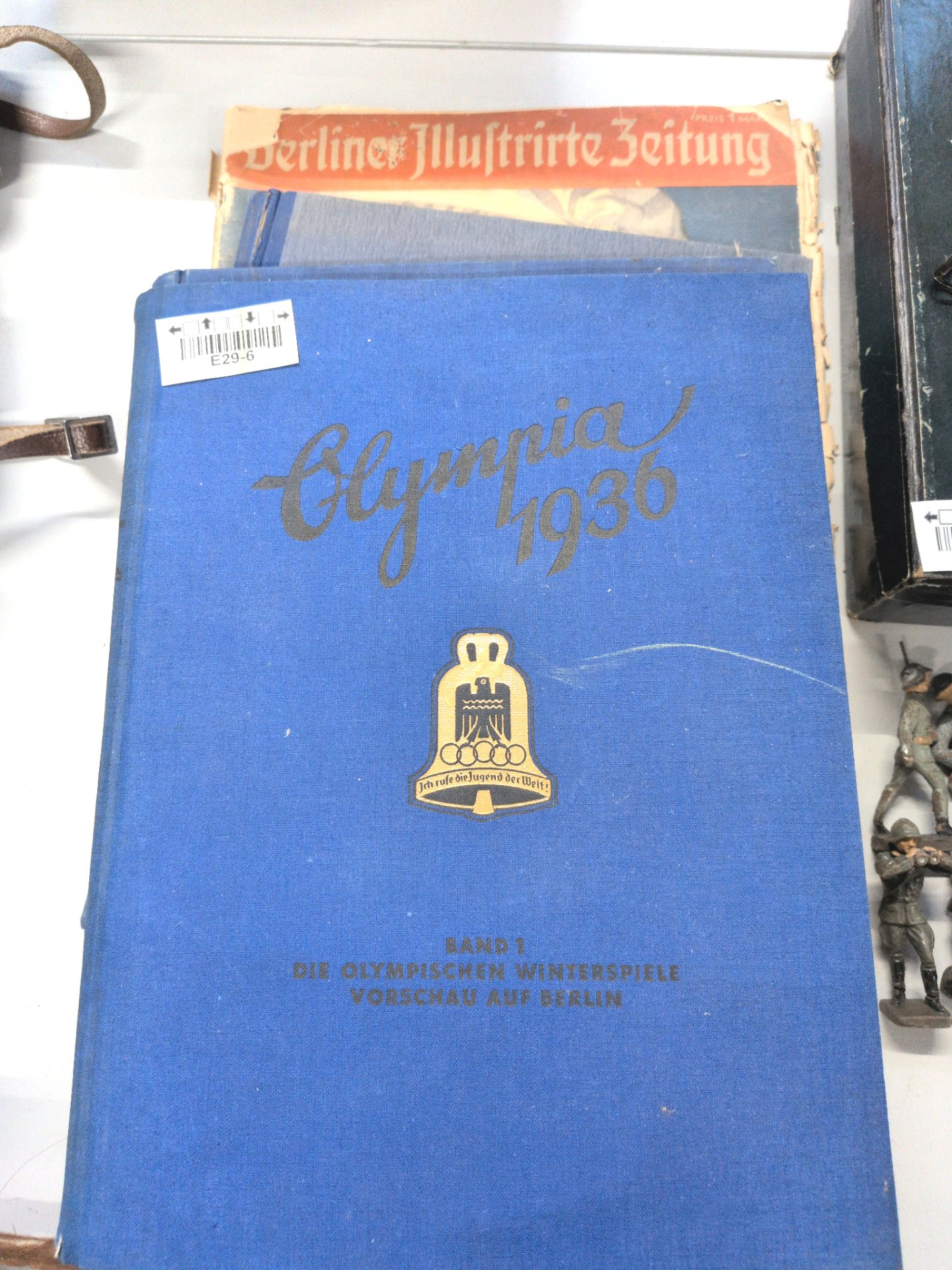 Los 189 – 3 Alben + 1 Illustrierte Olympia 1932 + 1936