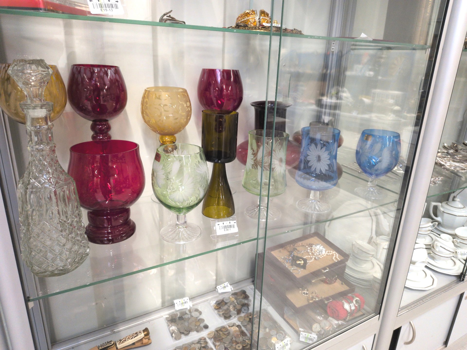 Los 103 – 1 Posten Vintage Glas