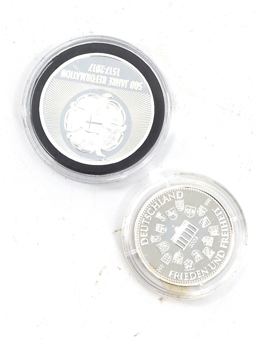 Los 3 – 2 Münzen, Silber