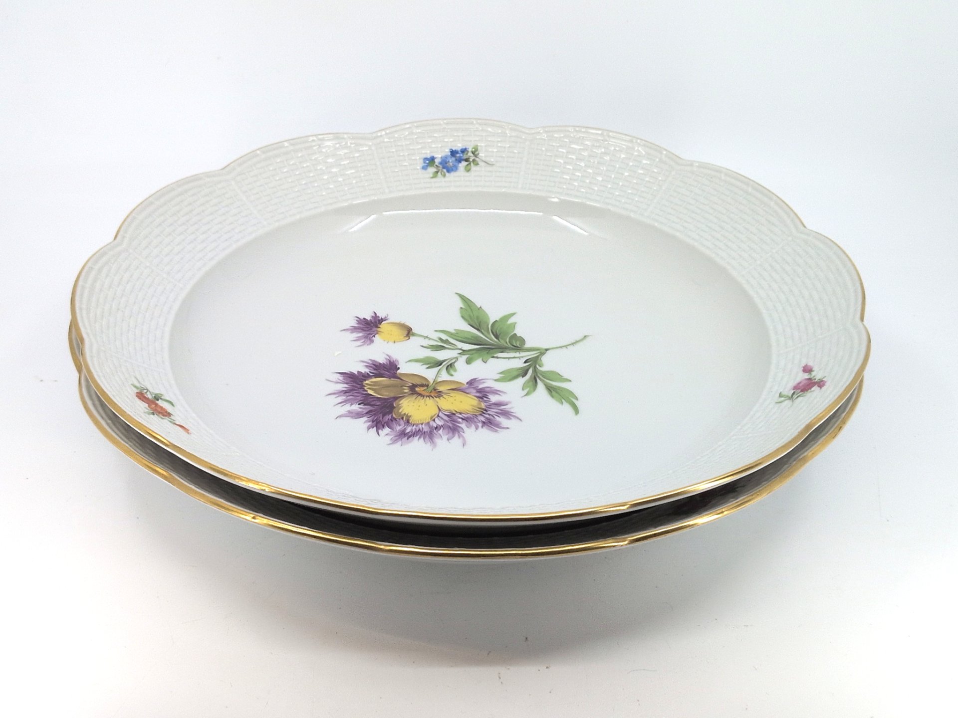 Los 73 – 2 Porzellan Platten, Meissen