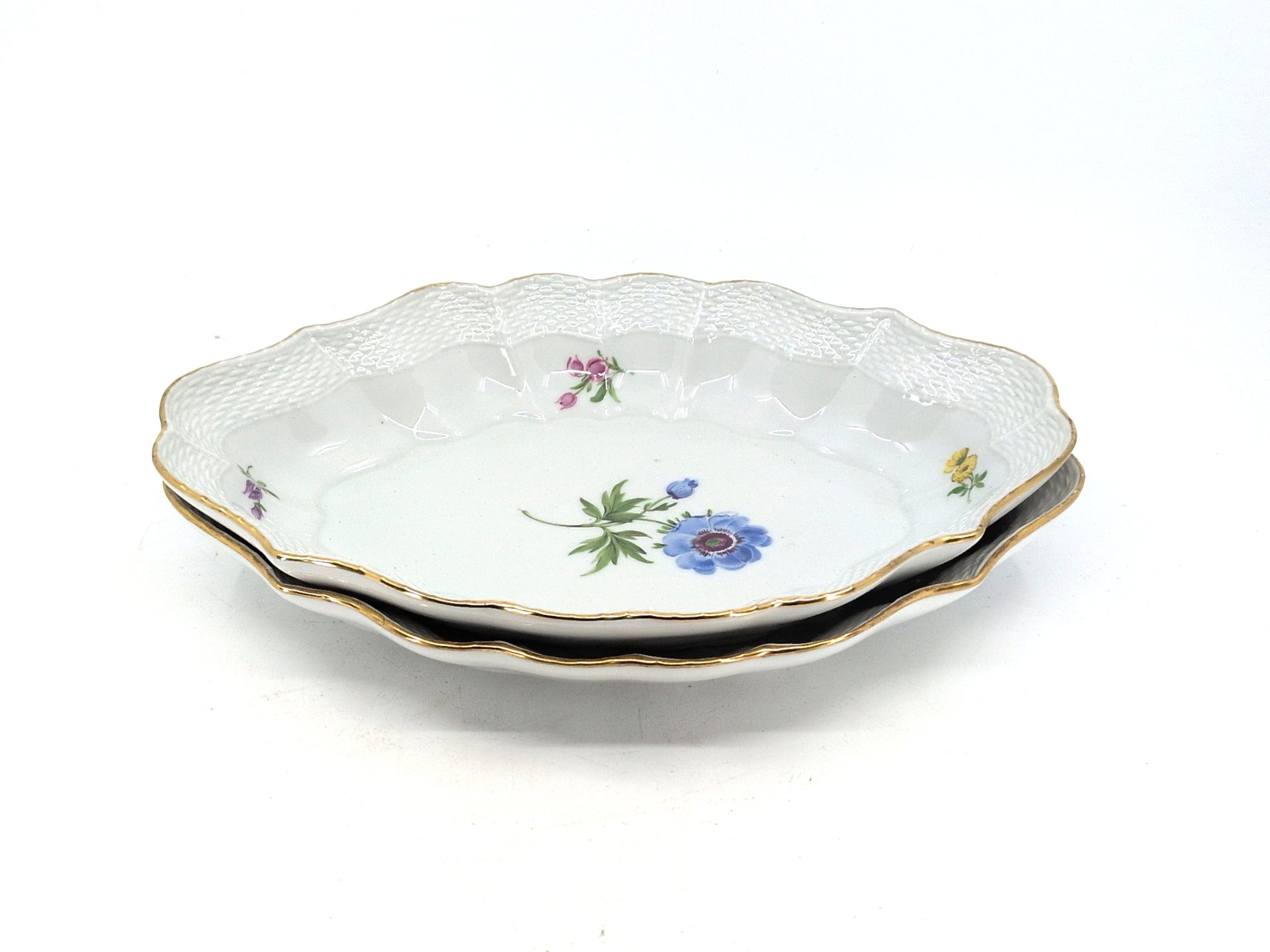 Los 72 – 2 Porzellan Platten, Meissen