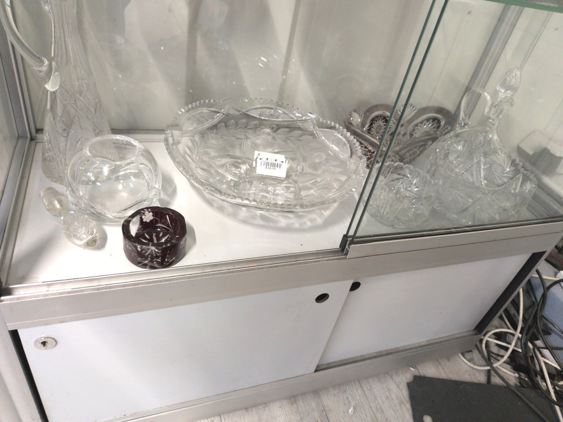 Los 128 – 1 Posten Kristall Glas