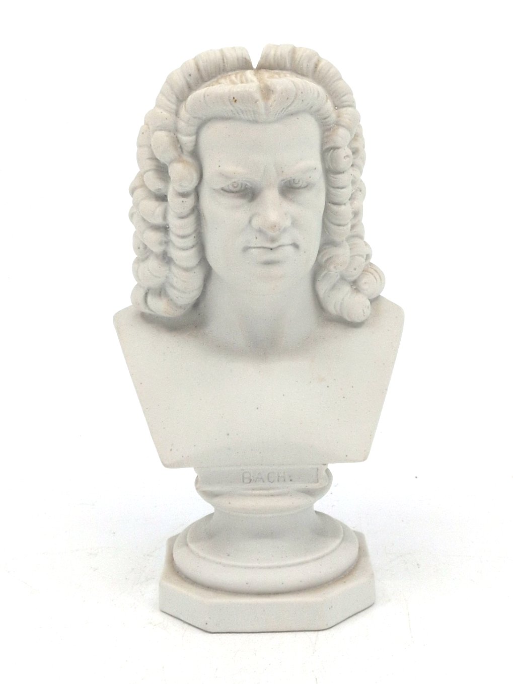 Los 44 – 1 Büste, Bach, Porzellan, Scheibe Alsbach