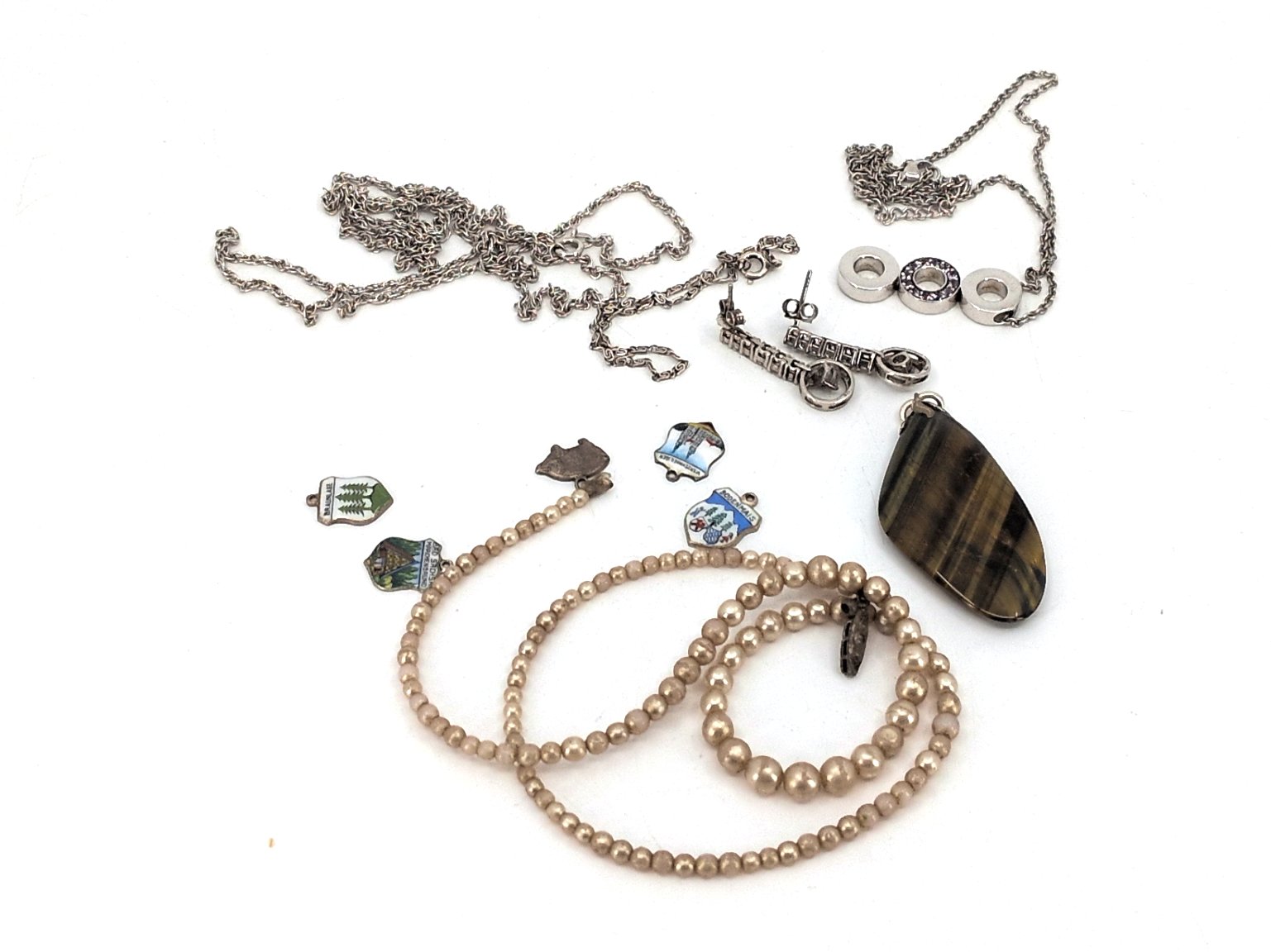 Los 13 – 1 Posten diverser Schmuck, u.a. Silber