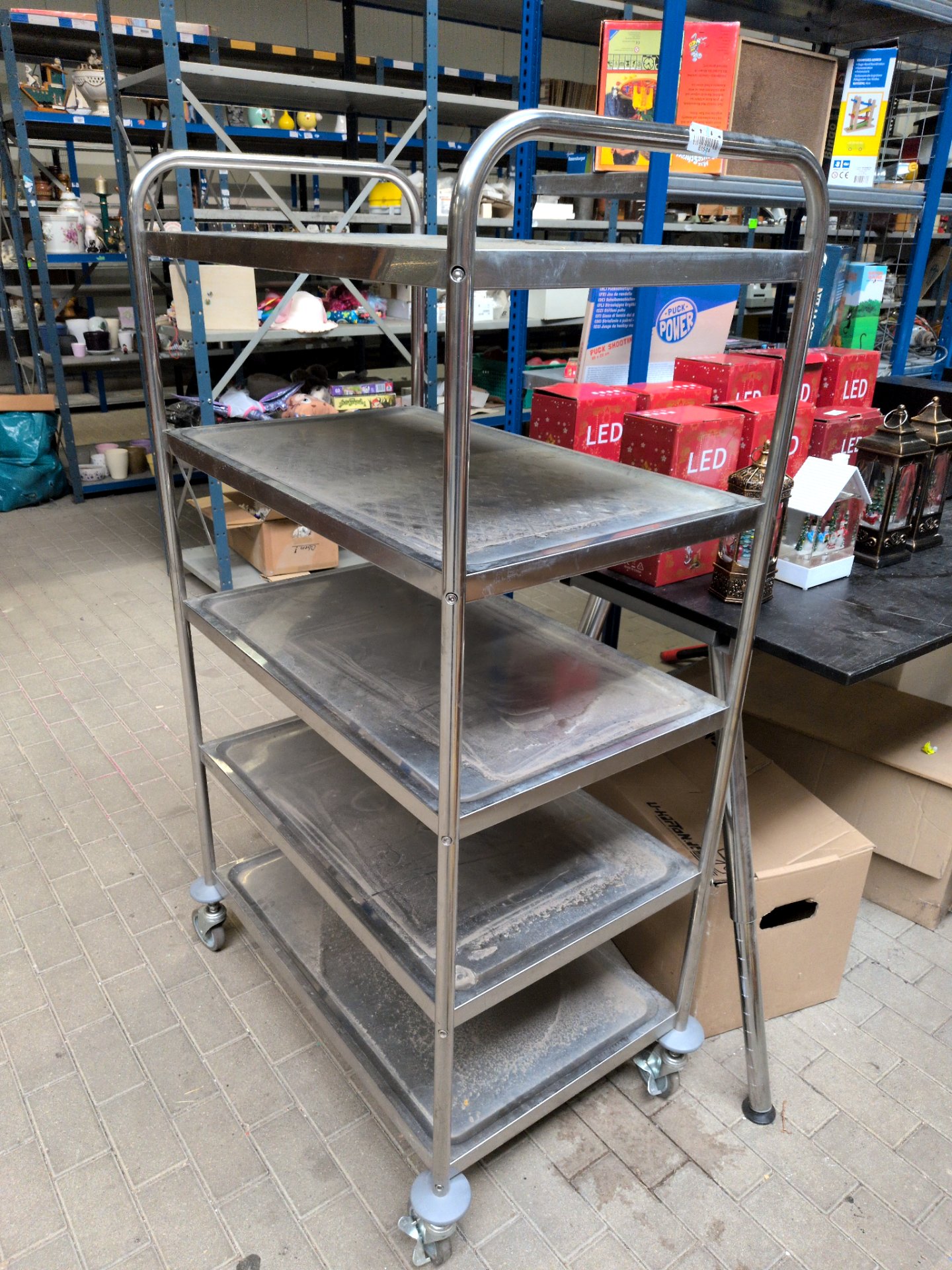 Los 1018 – 1 Edelstahl Gastrowagen
