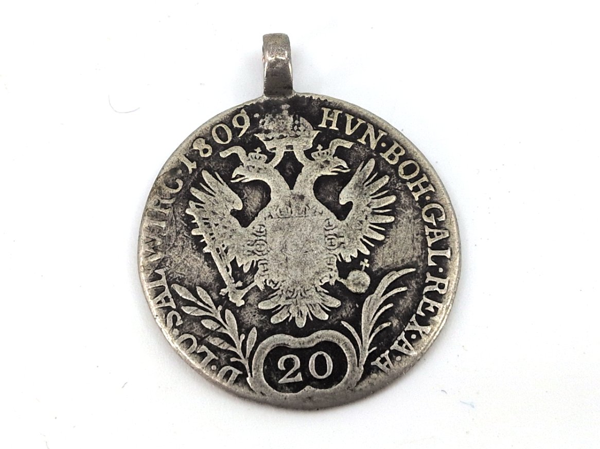Los 26 – 1 antike Silbermünze 1809, Original