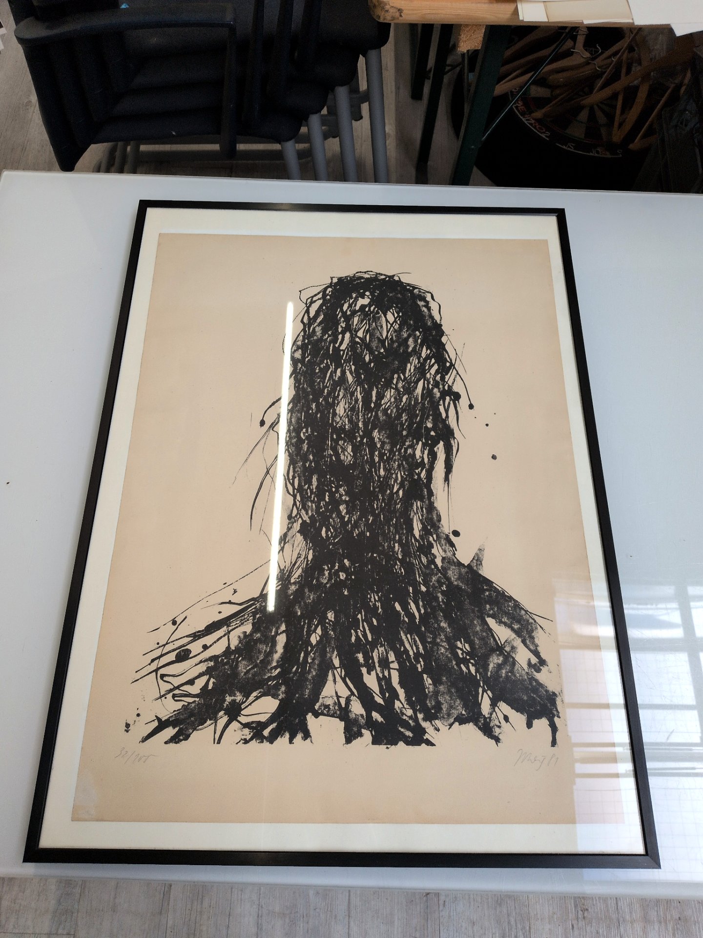 Los 109 – 1 Druck, unles. sign. 32/200