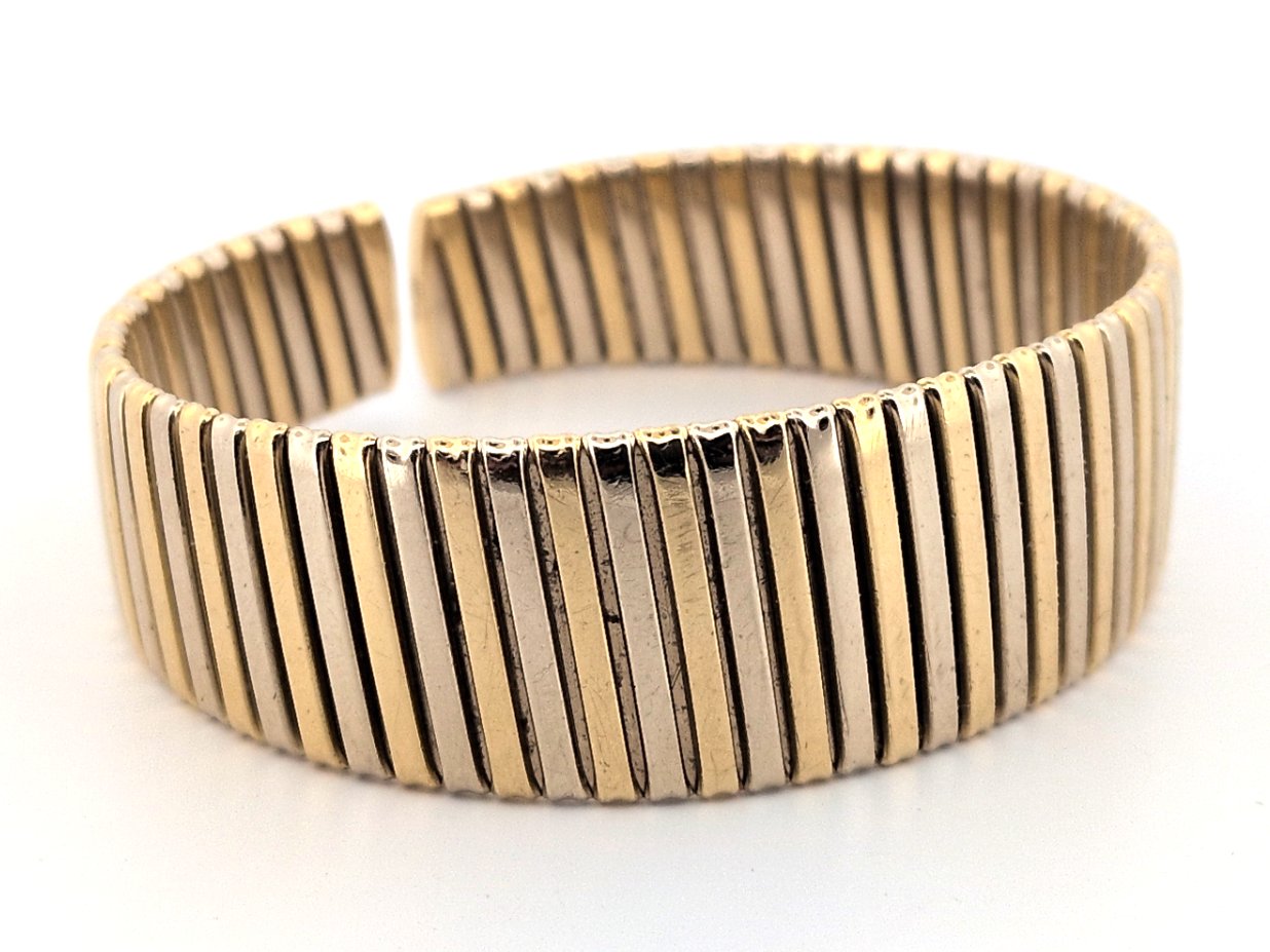 Los 4: 1 bangle, yellow/white gold 750