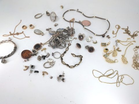 1 Posten Schmuck u.a. Silber