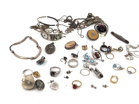 1 Posten Schmuck u.a. Silber
