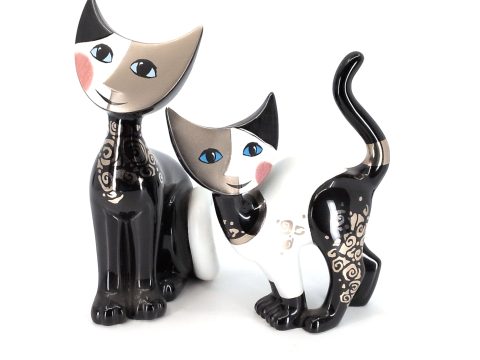 3 Figuren, Katzen, Goebel