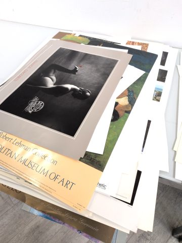 ca. 50 Diverse Kunstplakate