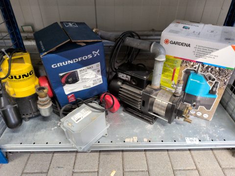 1 Posten Pumpen
