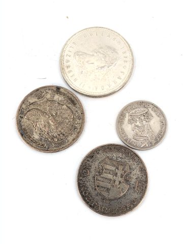 1 Posten alte Silbermünzen