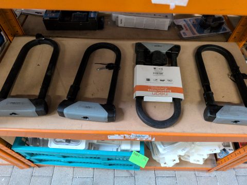 1 Posten Fahrrad Bügelschlösser
