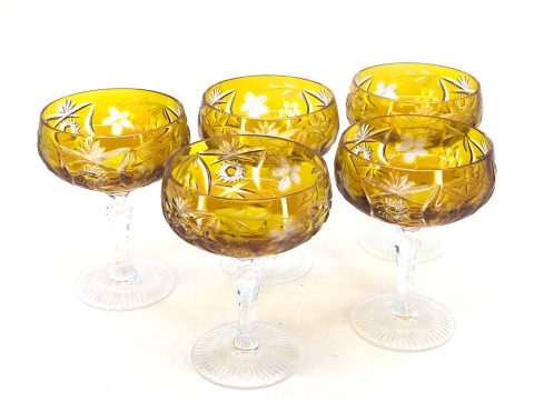 5 Römer‑Sektschalen