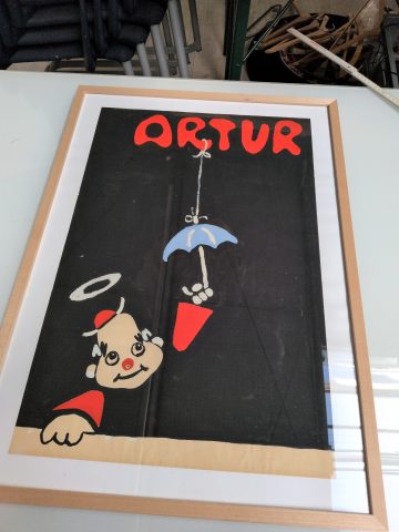 1 Bild auf Papier