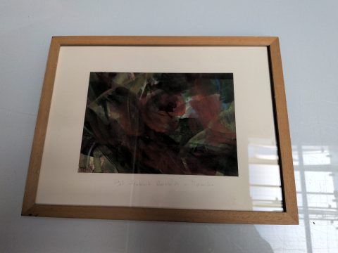 1 Aquarell, unles. sign.